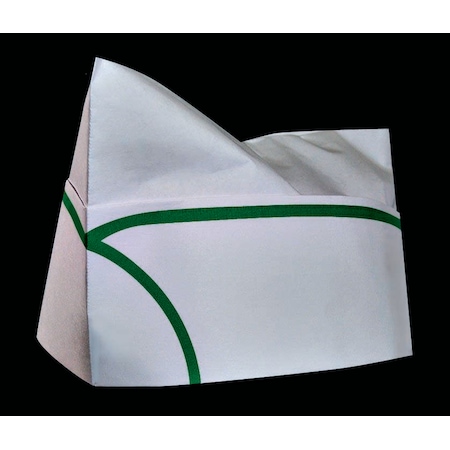 Cellucap Cap. Overseas Crown Green Stripe, PK1000 OC1GR